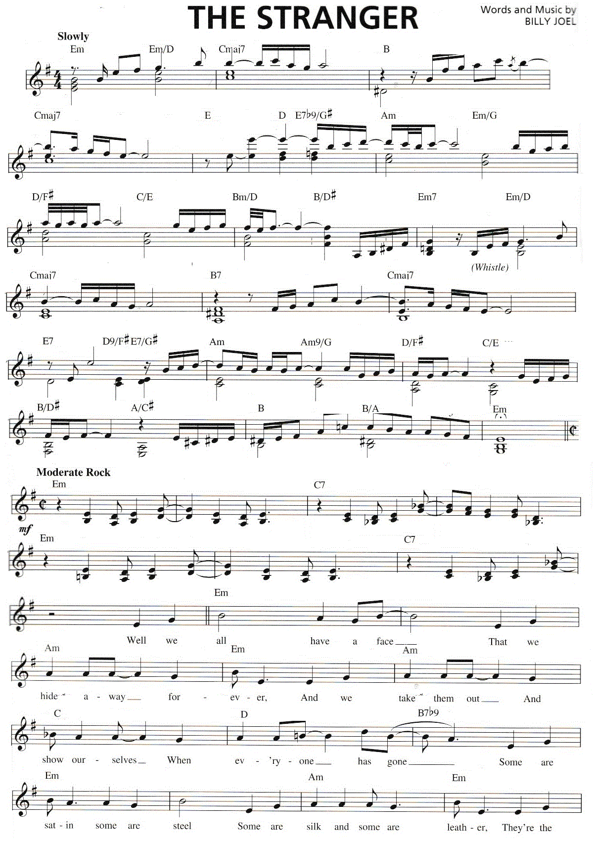 Sheet Music